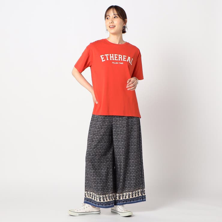 接触冷感 フロッキーロゴ Ｔシャツ | NICOLE | 詳細画像3 