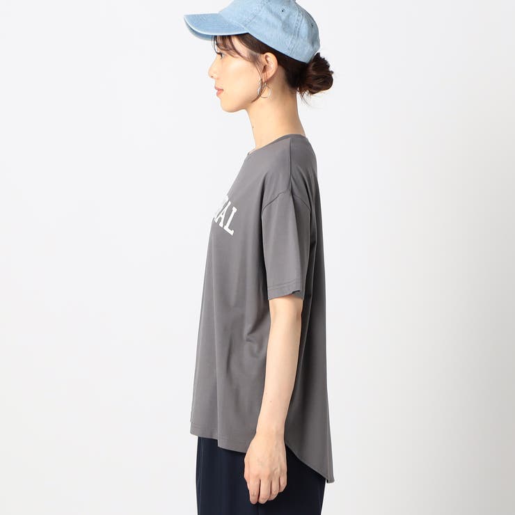 接触冷感 フロッキーロゴ Ｔシャツ | NICOLE | 詳細画像8 