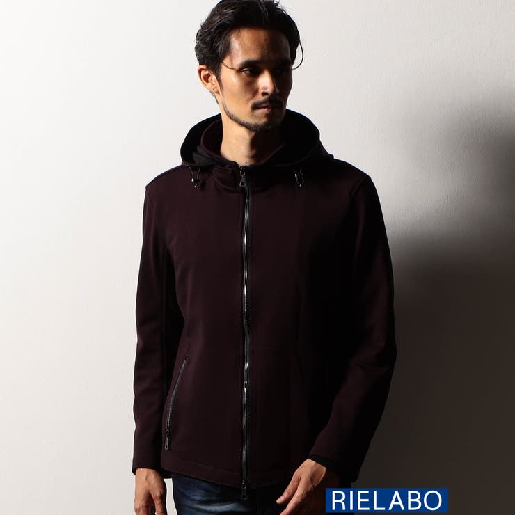 07ボルドー | 【RIELABO】ボンディングスタンドブルゾン | NICOLE