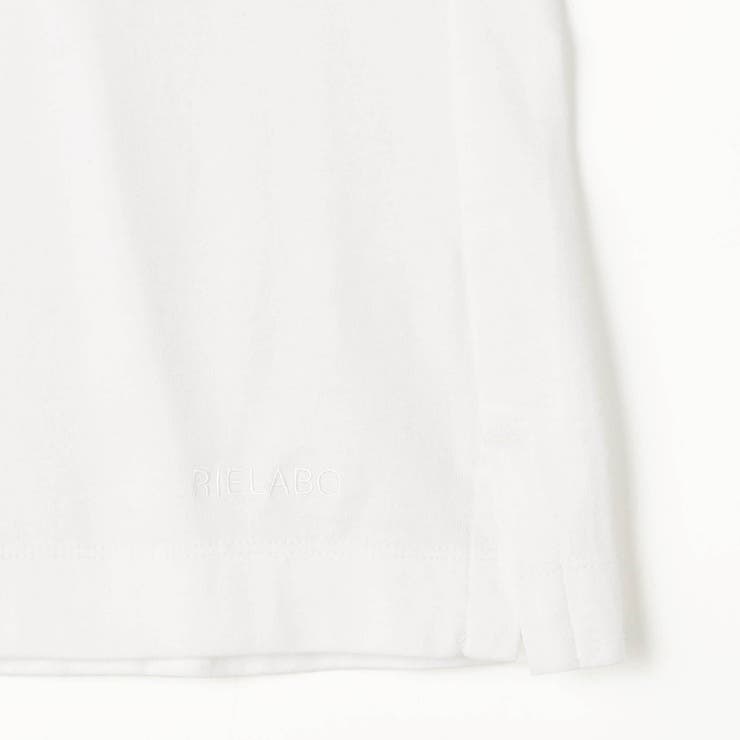 【RIELABO】フロッキープリント クルーネックTシャツ(日本製) | NICOLE | 詳細画像12 