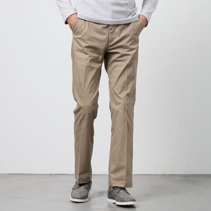 18ベージュ | ストレッチチノパンツ | NICOLE
