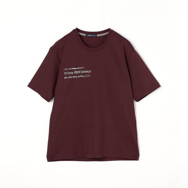 メタルジェルプリント半袖Tシャツ | NICOLE | 詳細画像14 