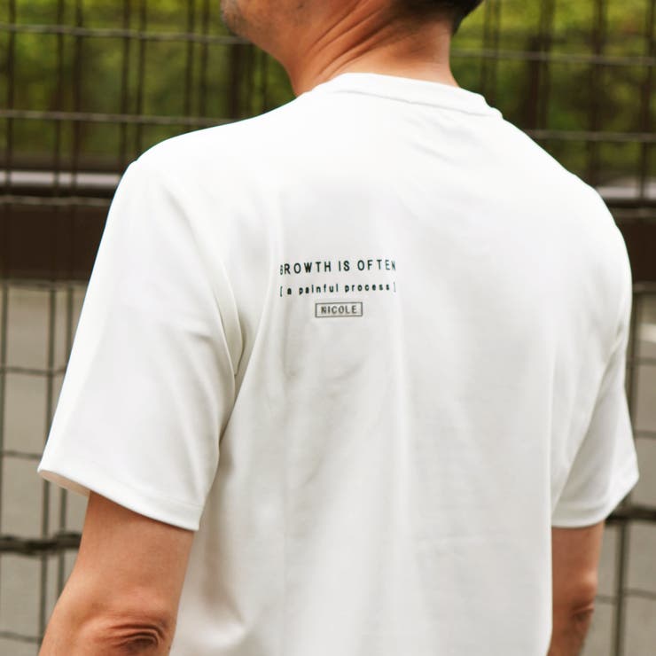 メタルジェルプリント半袖Tシャツ | NICOLE | 詳細画像9 