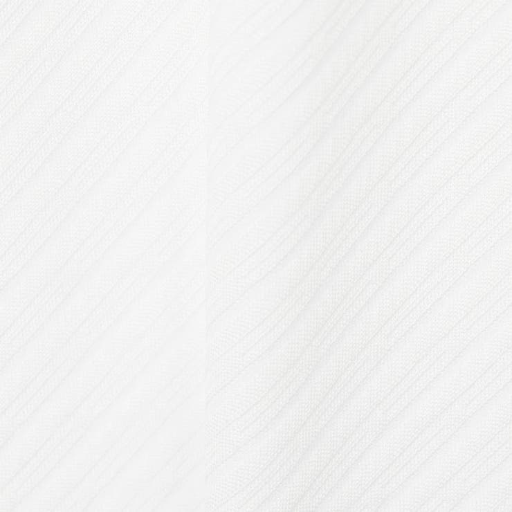 バイアスダブルジャガードVネックカットソー | NICOLE | 詳細画像24 