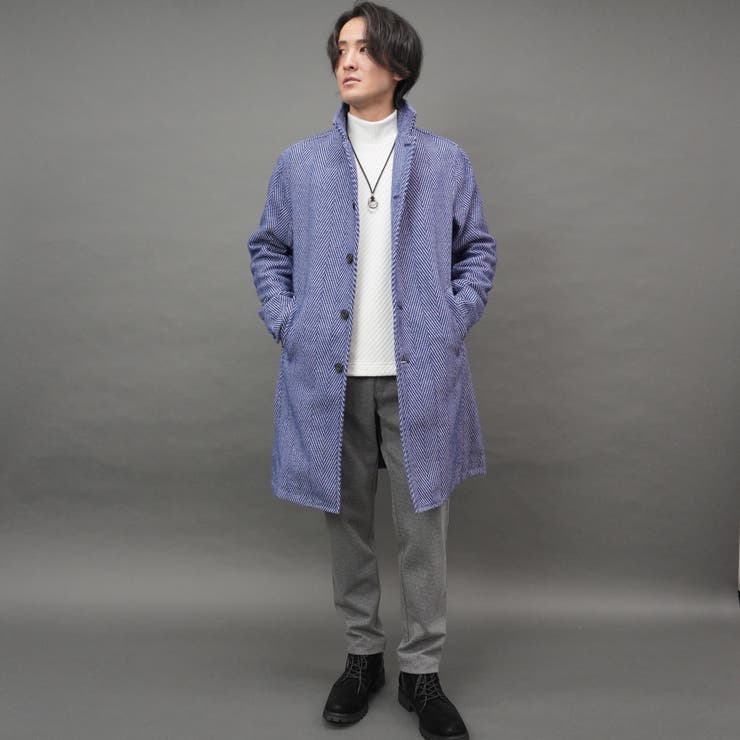 【WEB限定】アラカルトハイブリットメルトン スタンドコート | NICOLE | 詳細画像25 