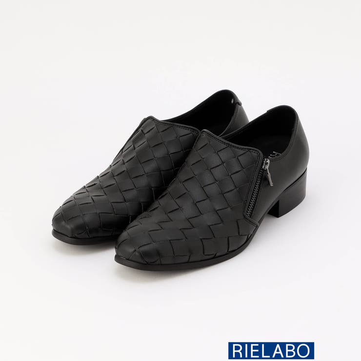 49ブラック | 【RIELABO】サイドジップイントレシューズ | NICOLE