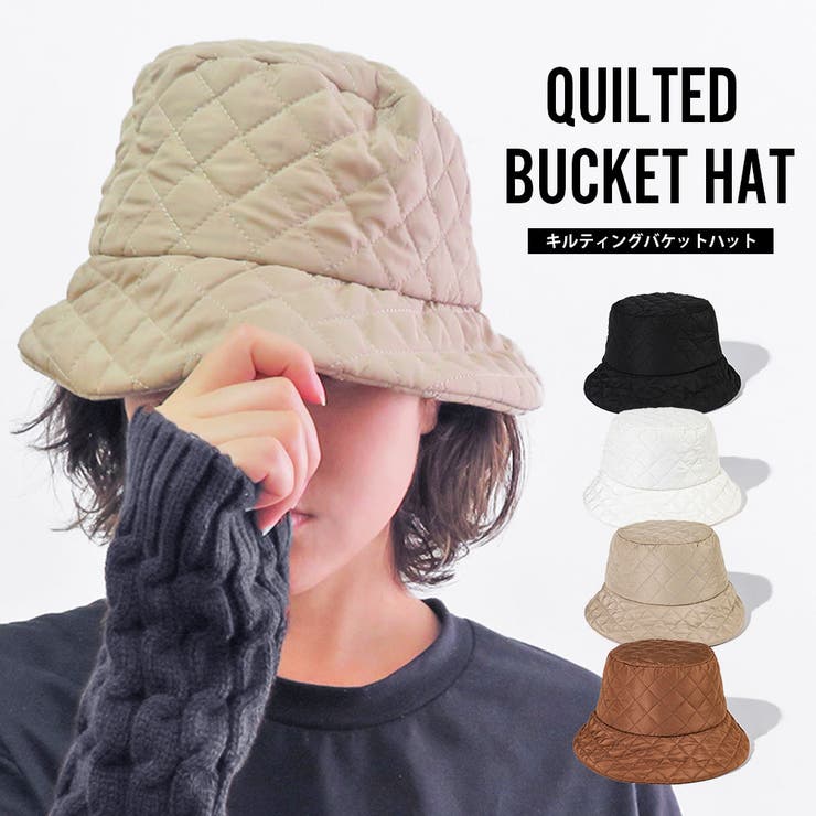 バケットハット キルティング  帽子[品番：YAMW0007849]｜Y&M（ワイアンドエム）のレディースファッション通販｜SHOPLIST（ショップリスト）