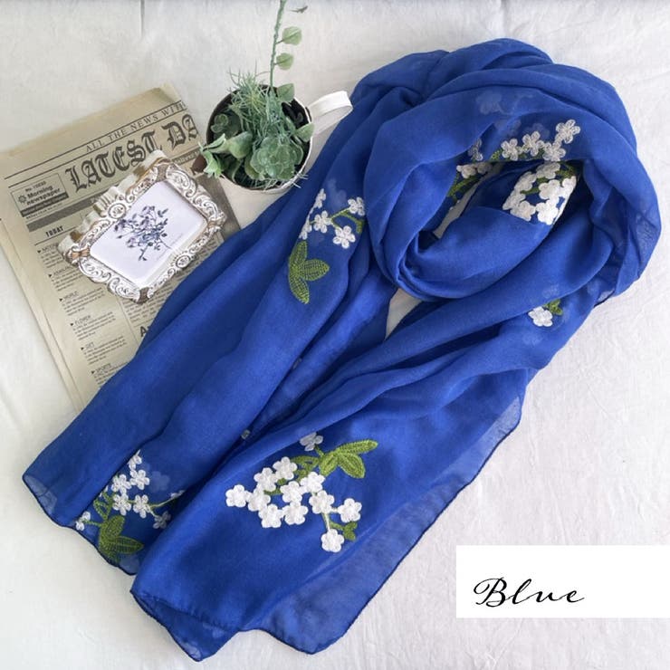 美品！アーツアンドサイエンス刺繍 大判ストール 613r-jbEg4L.jpg