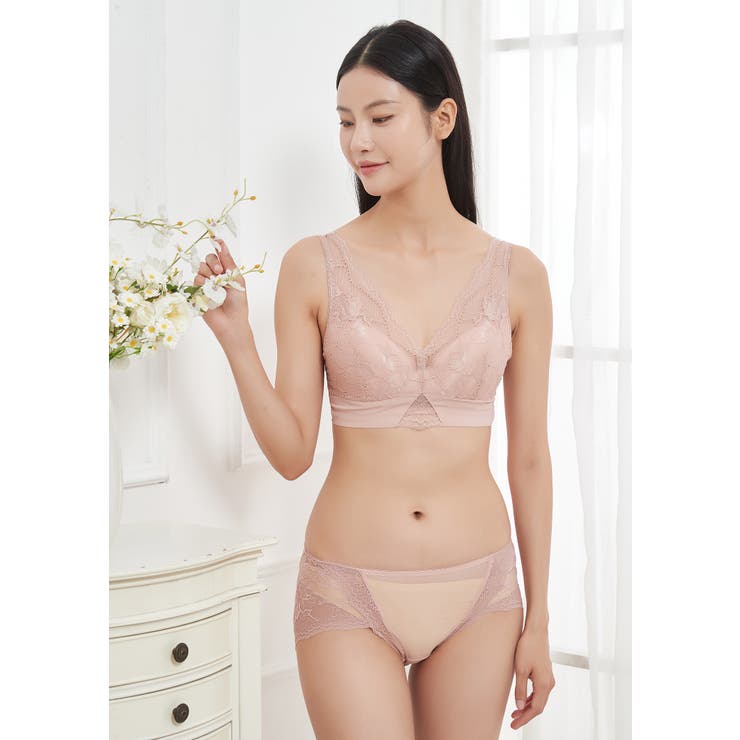 ピンク | 脇肉サポ－ト®ブラショ－ツセット 24H美胸サポ－ト ナイトブラ | nijibra