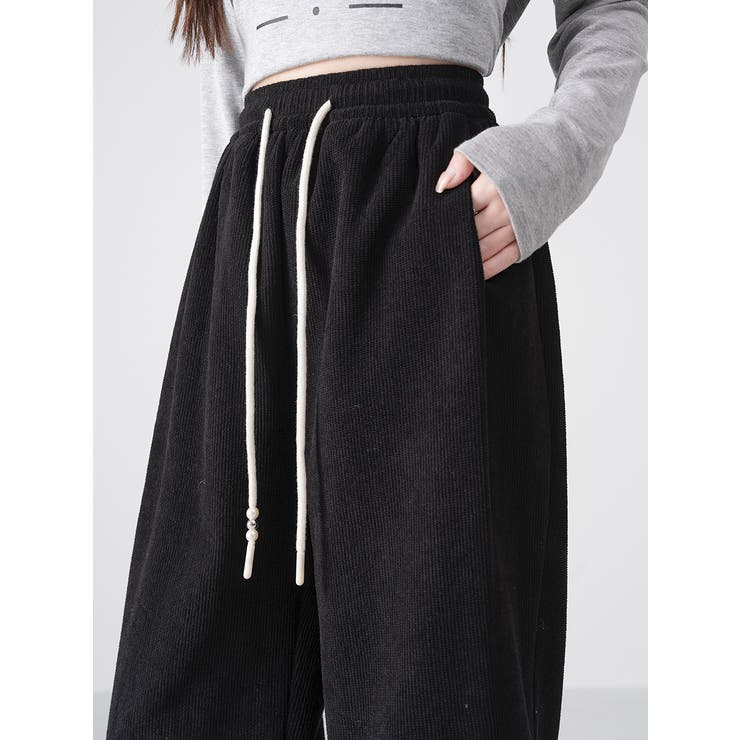 裏起毛美シルエットアクティブジョガ－パンツ レデイーズパンツ 裏起毛パンツ | nijibra | 詳細画像36 