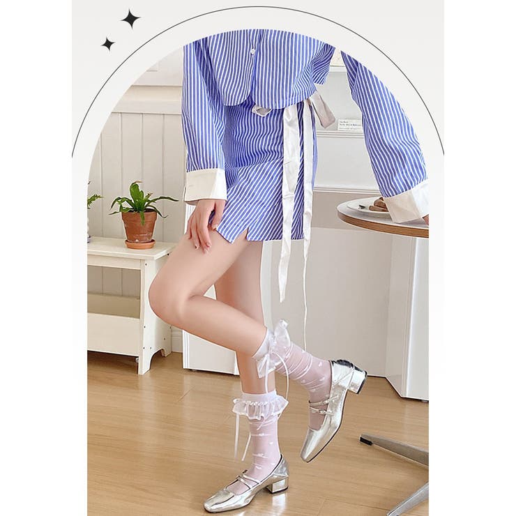 ハ－ト柄 ドット柄 2組セット | nijibra | 詳細画像7 