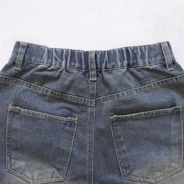 ウエストゴム楽ちんスーパーワイドデニムパンツ ジ－ンズ パンツ | nijibra | 詳細画像15 