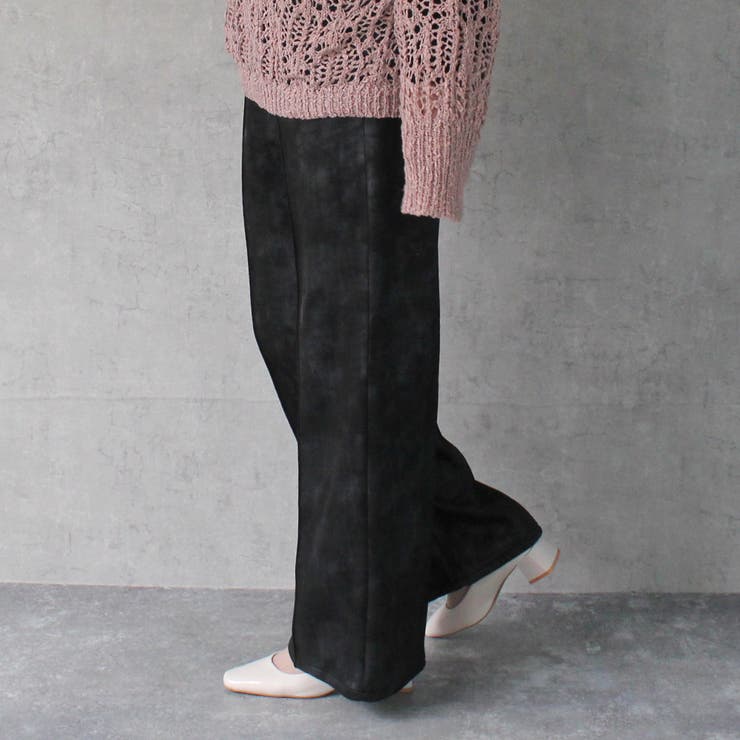 マーブル調ワイドパンツ パンツ ズボン | nijibra | 詳細画像3 