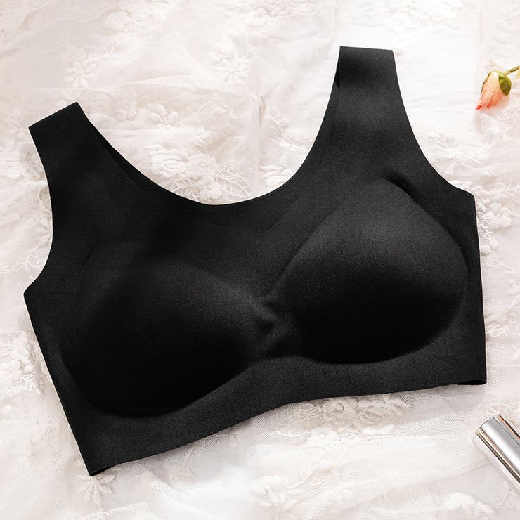 【裸の気持ち】マシュマロタッチシームレスブラ単品S M L | nijibra | 詳細画像16 