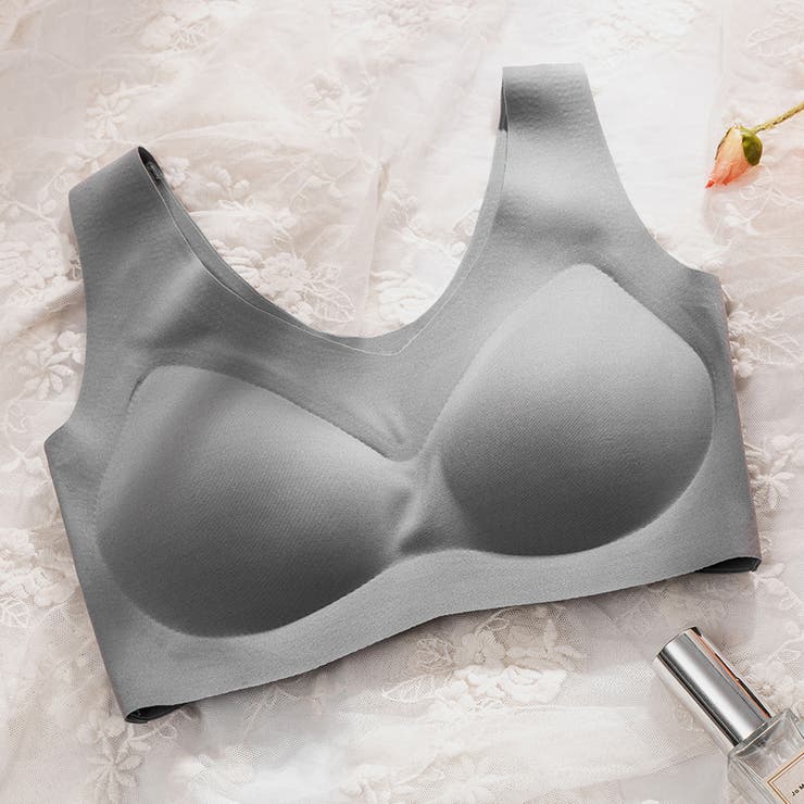 【裸の気持ち】マシュマロタッチシームレスブラ単品S M L | nijibra | 詳細画像20 