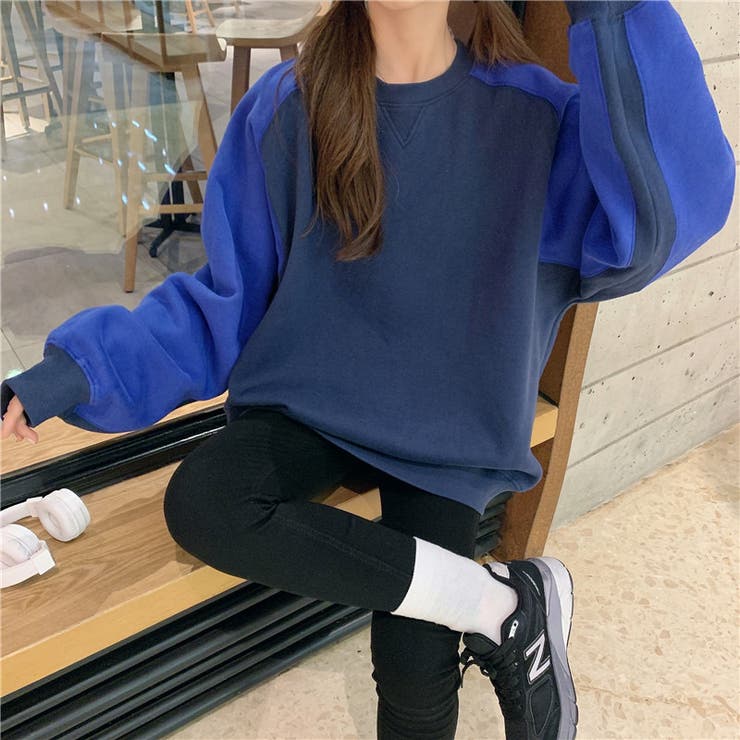 配色切り替えトレーナー レディーストップス 秋冬新作 品番 Nelw Ninaetlina ニナエリナ のレディース ファッション通販 Shoplist ショップリスト 配色切り替えトレーナー レディーストップス 秋冬新作 品番 Nelw Ninaetlina ニナエリナ のレディース ファッション通販 Shoplist ショップリスト