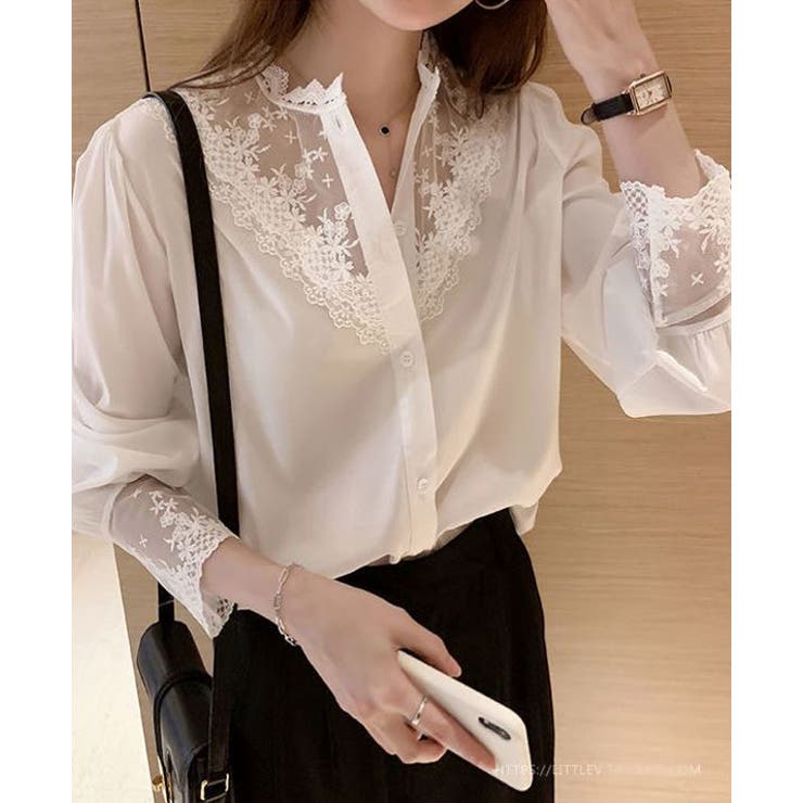 レース切り替えブラウス レディース トップス 品番 Nelw Ninaetlina ニナエリナ のレディースファッション通販 Shoplist ショップリスト レース切り替えブラウス レディース トップス 品番 Nelw Ninaetlina ニナエリナ のレディースファッション通販 Shoplist ショップリスト