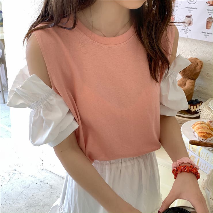 袖ブラウス切り替えトップス レディース トップス | NinaetLina | 詳細画像5 