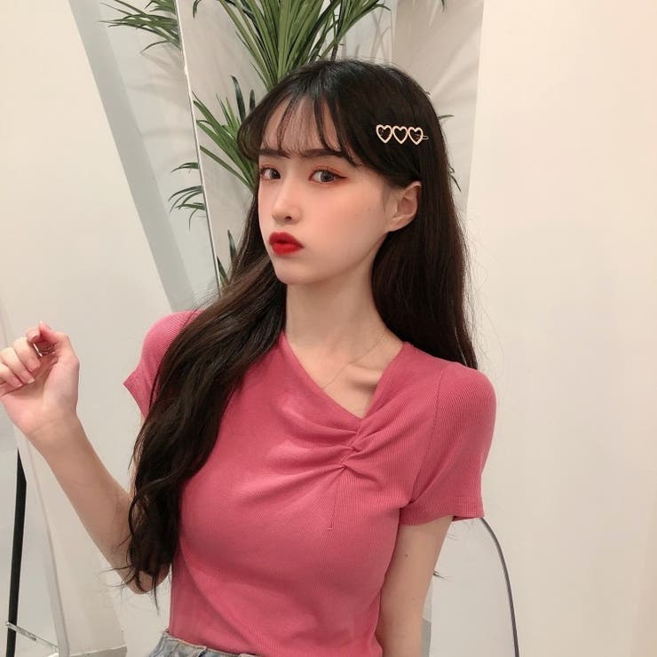 アシメネック半袖カットソー レディース トップス | NinaetLina | 詳細画像7 