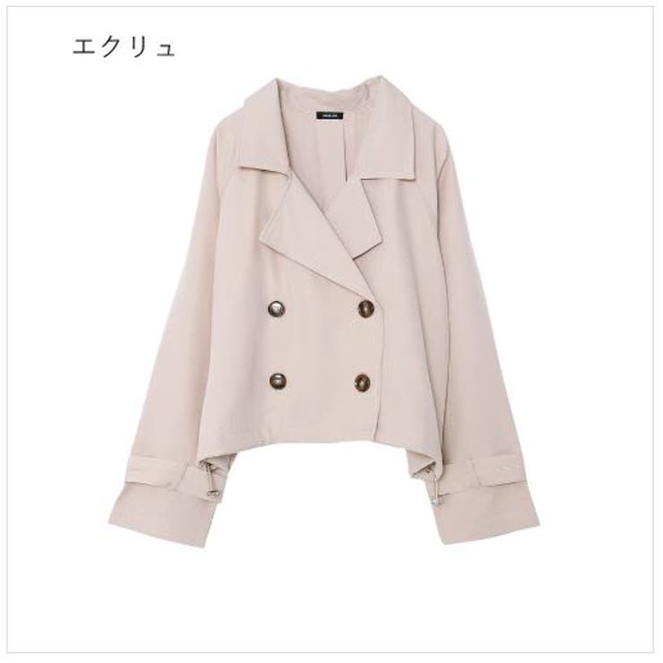 ドロスト付きショートトレンチコート レディース トップス 品番 Nelw Ninaetlina ニナエリナ のレディース ファッション通販 Shoplist ショップリスト