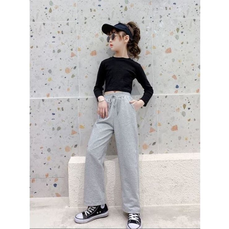 キッズスエットワイドパンツ 女の子 カジュアルパンツ 品番 Nelw Ninaetlina ニナエリナ のレディースファッション通販 Shoplist ショップリスト