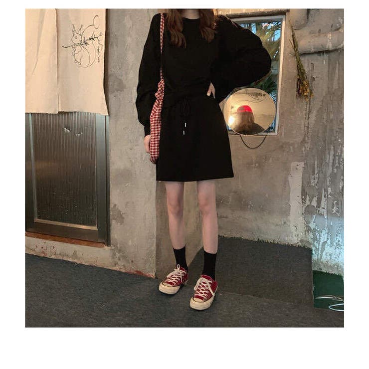 スエットミニスカートセットアップ レディース スカート 品番 Nelw Ninaetlina ニナエリナ のレディースファッション 通販 Shoplist ショップリスト