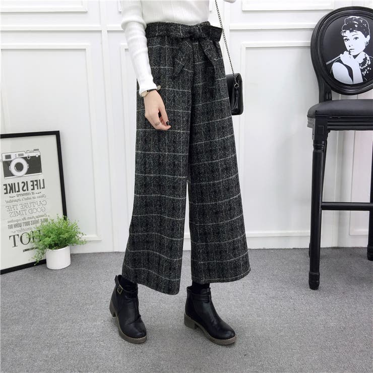 楽天市場】ワイドパンツ トールサイズ レディース 高身長 綿混