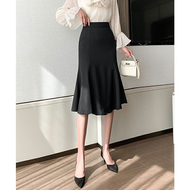 ミディ丈ハイウエストマーメイドスカート レディース ボトムス | NinaetLina | 詳細画像7 