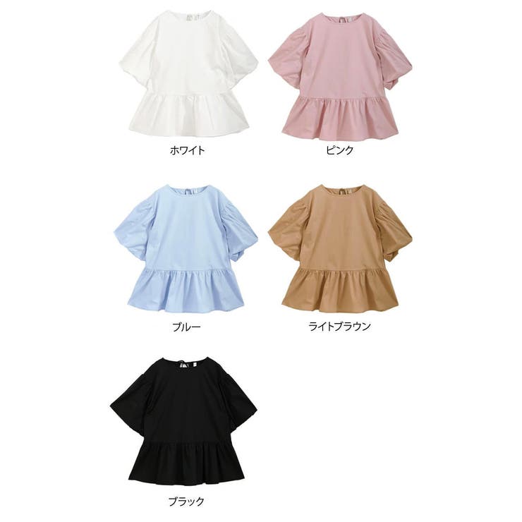 チュニック半袖カットソー レディース トップス | NinaetLina | 詳細画像2 