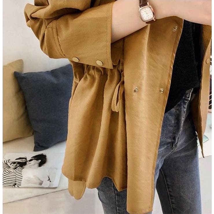 シャーリングパーカー レディース 軽アウター | NinaetLina | 詳細画像5 