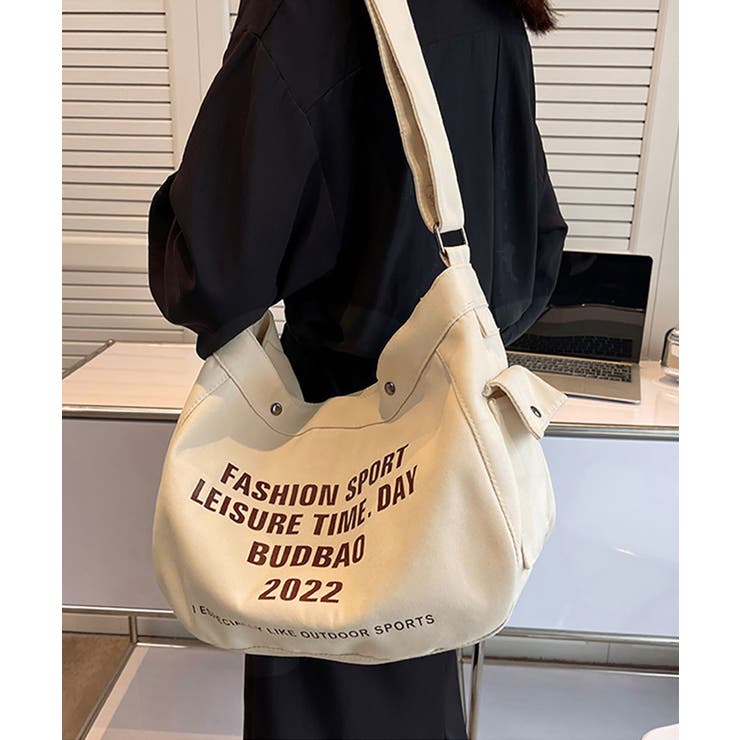 キャンバス ショルダーバッグ レディース[品番：NELW0001552