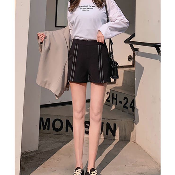 ショートパンツ ハイウエスト パンツ | NinaetLina | 詳細画像2 