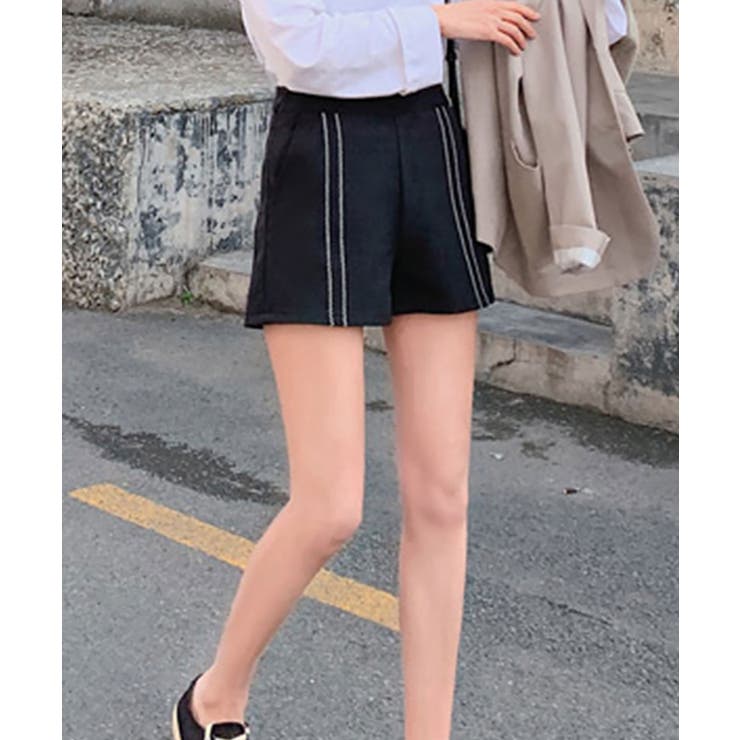 ショートパンツ ハイウエスト パンツ | NinaetLina | 詳細画像3 