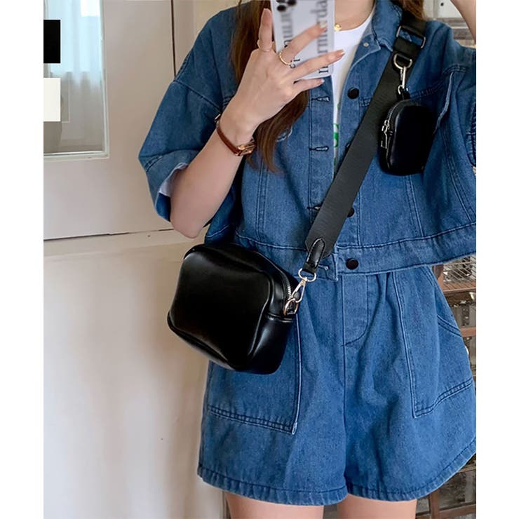 ポーチ付きショルダーバッグ ポシェット レディース | NinaetLina | 詳細画像1 