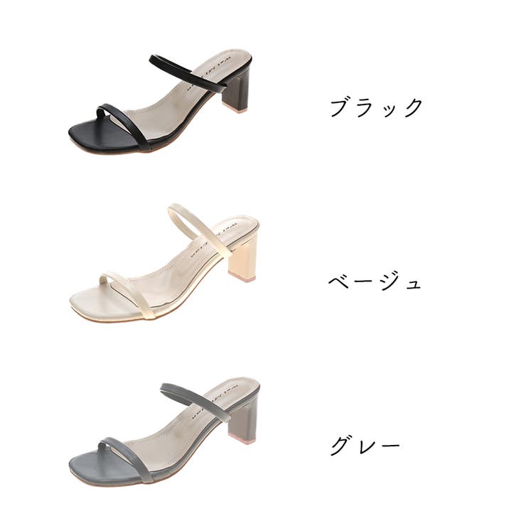 スクエアミュール サンダル レディース | NinaetLina | 詳細画像2 