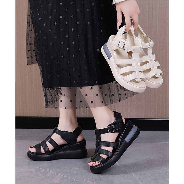 グルカサンダル 夏レディース厚底サンダル レディース | NinaetLina | 詳細画像2 