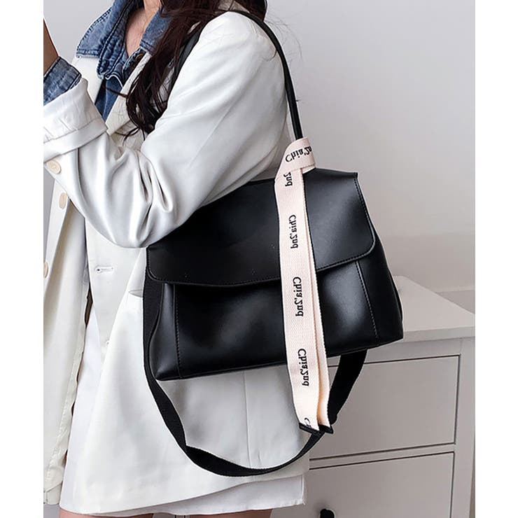 ブラック | ワンハンドル トートバッグ 2WAY | NinaetLina