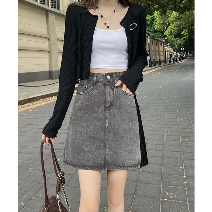 デニムスカート レディース ミニスカート | NinaetLina | 詳細画像4 