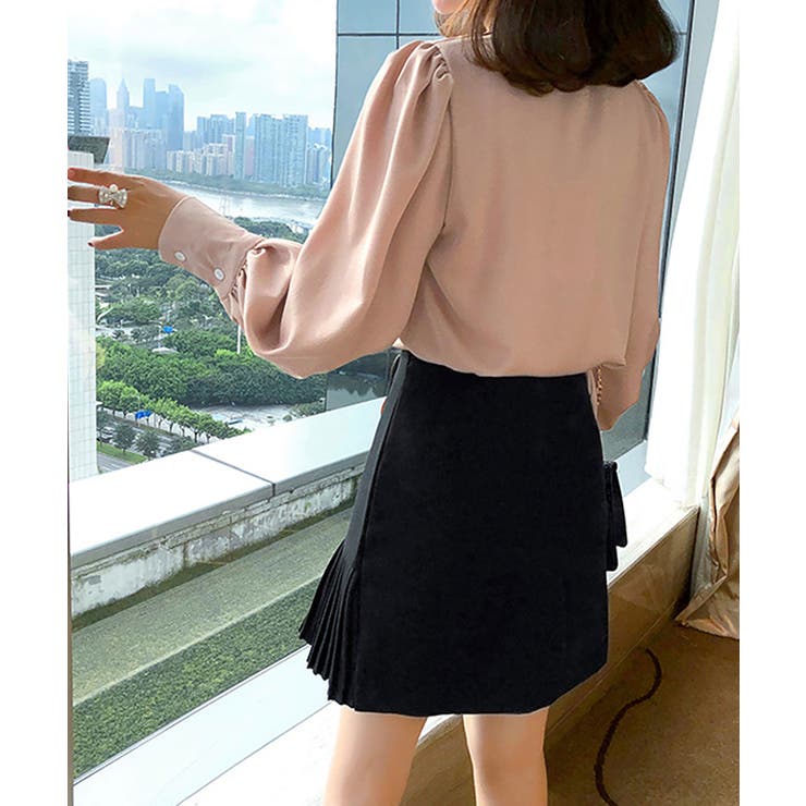 スキッパー ブラウス レディース | NinaetLina | 詳細画像5 