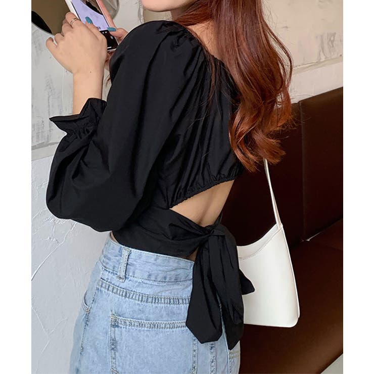 長袖 シャツ ショート丈 | NinaetLina | 詳細画像4 