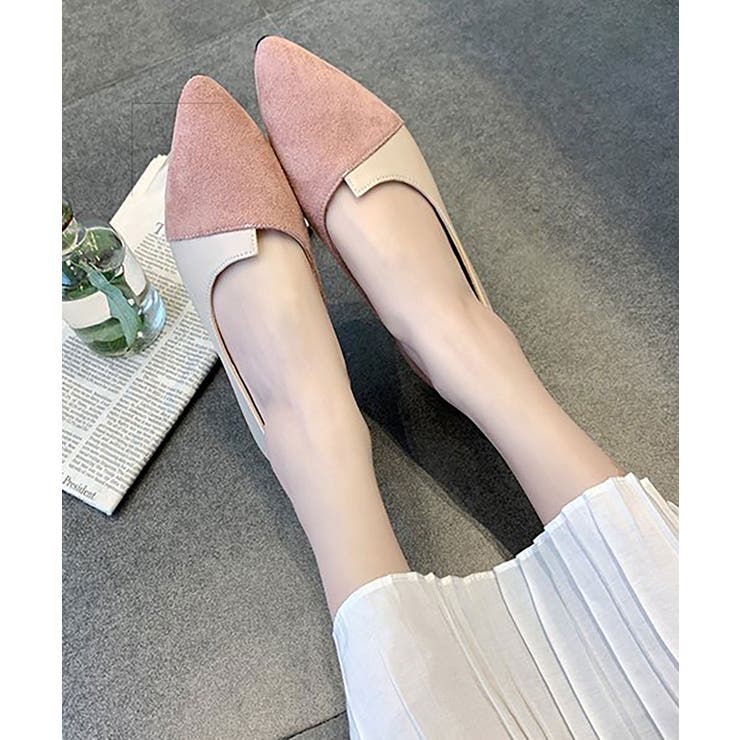 ポインテッドトゥ フラットシューズ ポインテッドトゥ[品番