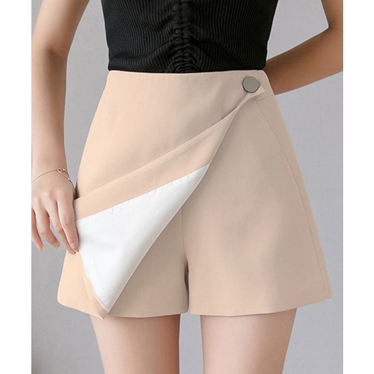 キュロット ショートパンツ スカート 風[品番：NELW0001834]｜NinaetLina（ニナエリナ）のレディースファッション通販｜SHOPLIST（ショップリスト）