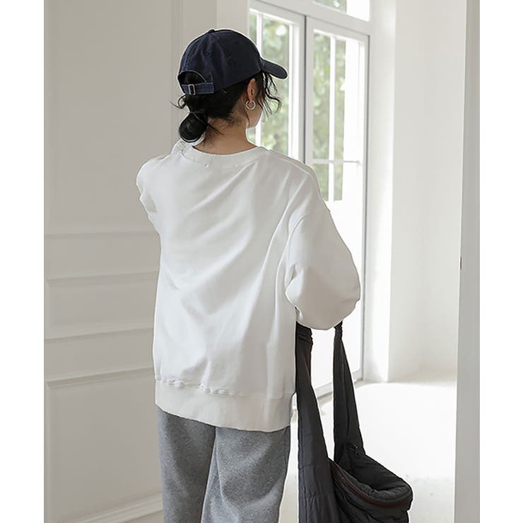 トレーナー スウェット レディース韓国風 | NinaetLina | 詳細画像3 