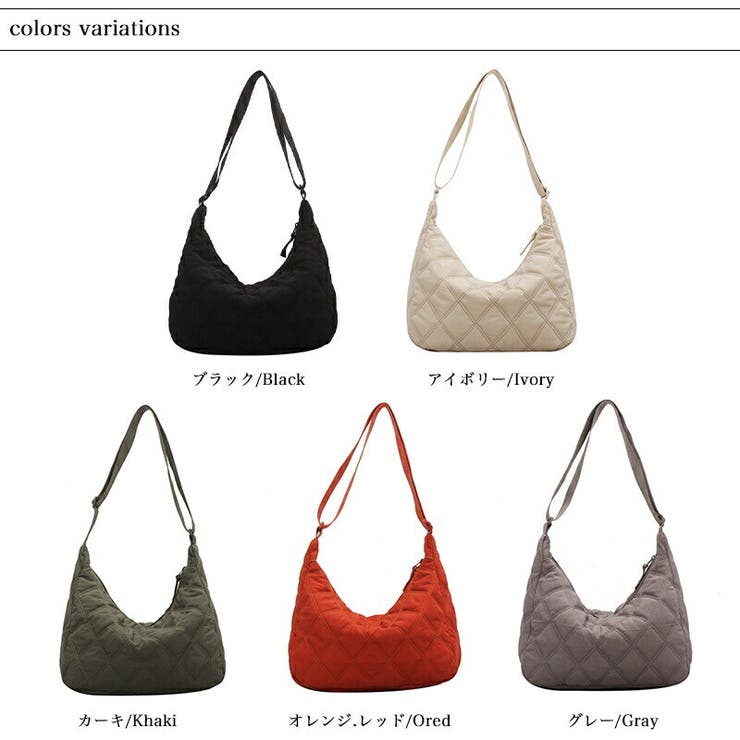 ショルダーバッグ キルティングバッグ 韓国ファッションバッグ | NinaetLina | 詳細画像2 