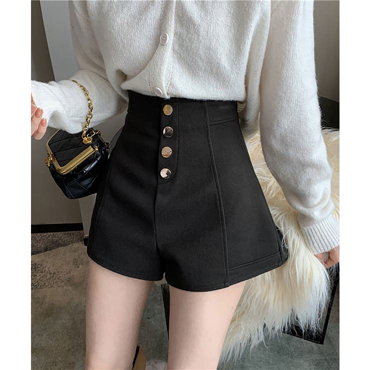 Noir kei ninomiya ハイウエスト ショートパンツ パンツ