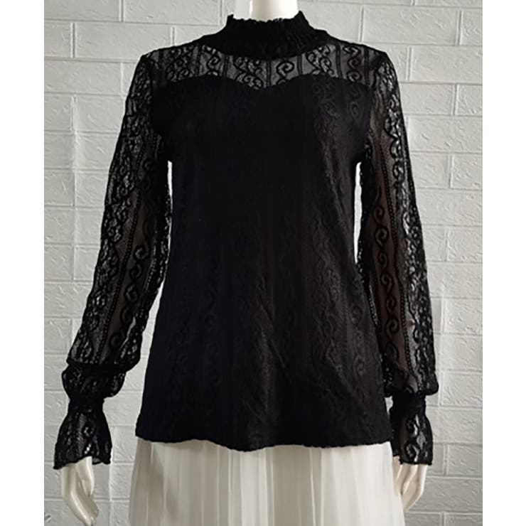 シアーブラウス フリル シアートップス | NinaetLina | 詳細画像7 