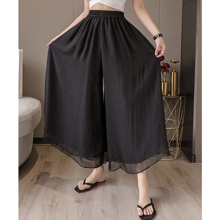 シフォンガウチョパンツ レディース ボトムス | NinaetLina | 詳細画像3 