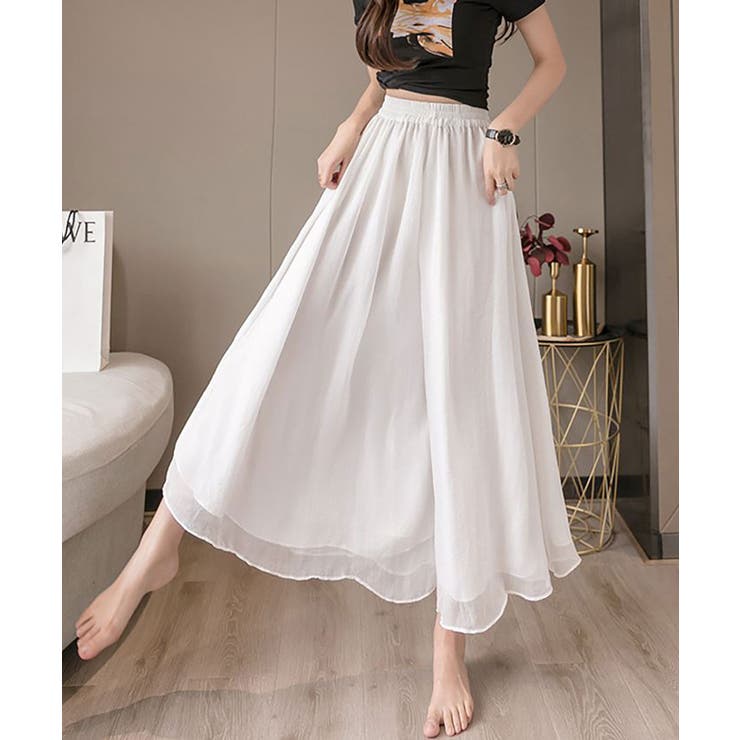 シフォンガウチョパンツ レディース ボトムス | NinaetLina | 詳細画像8 