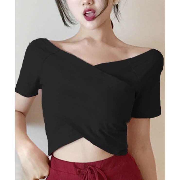 vネック トップス レディース | NinaetLina | 詳細画像1 