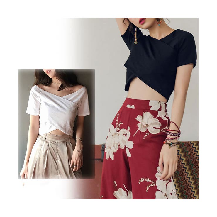 vネック トップス レディース | NinaetLina | 詳細画像2 